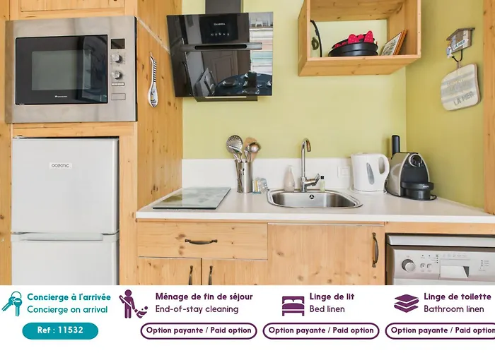 Apartamento 400m De La Plage, Avec Piscine *