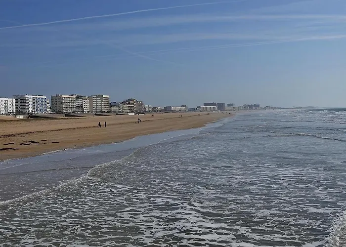 아파트 400m De La Plage, Avec Piscine 생장드몽